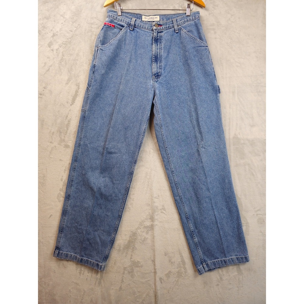 VTG Old College Inn Carpenter Jeans Mens 32x32 Baggy Wide Leg 90s Y2K Skater